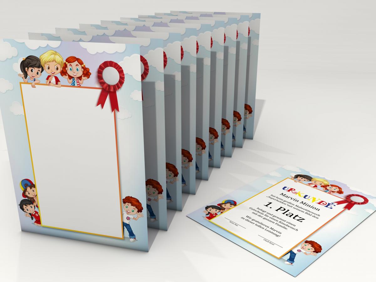 Certificate Paper for Kids